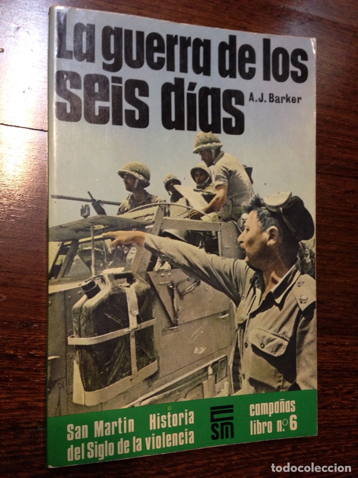 Libros de segunda mano: Libro La guerra de los seis d&iacute;as. A.J.Barker - Foto 1
