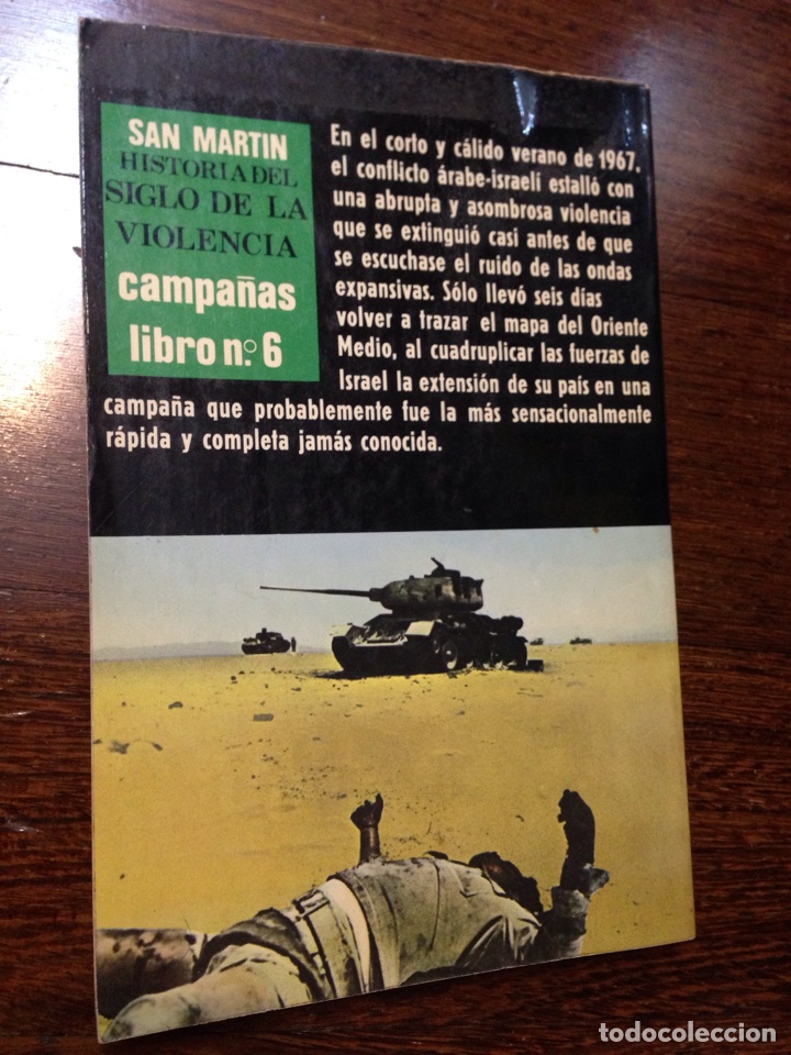 Libros de segunda mano: Libro La guerra de los seis d&iacute;as. A.J.Barker - Foto 2