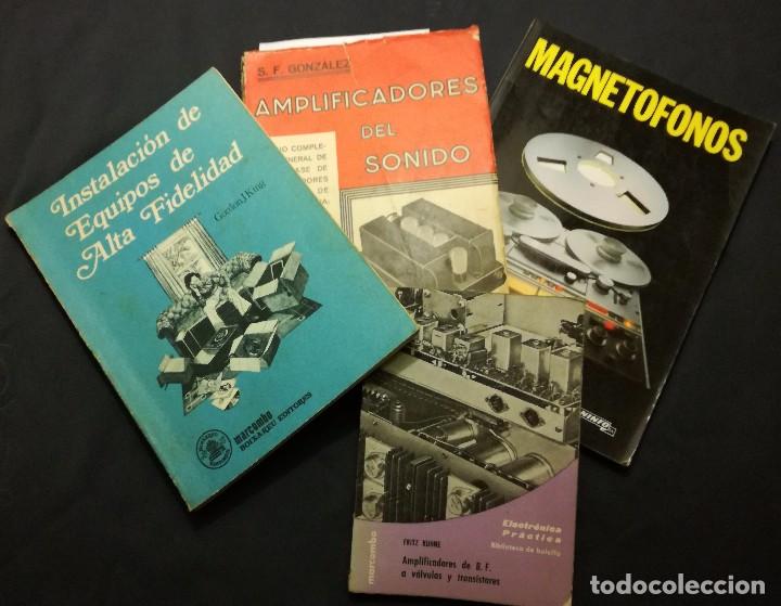 Libros de segunda mano: LOTE 4 LIBROS TECNICOS SONIDO - Foto 1