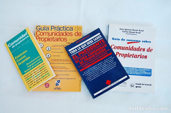 Libros de segunda mano: COMUNIDADES DE PROPIETARIOS / GUIAS PRACTICAS &ndash; LOTE DE 4 LIBROS - Foto 1