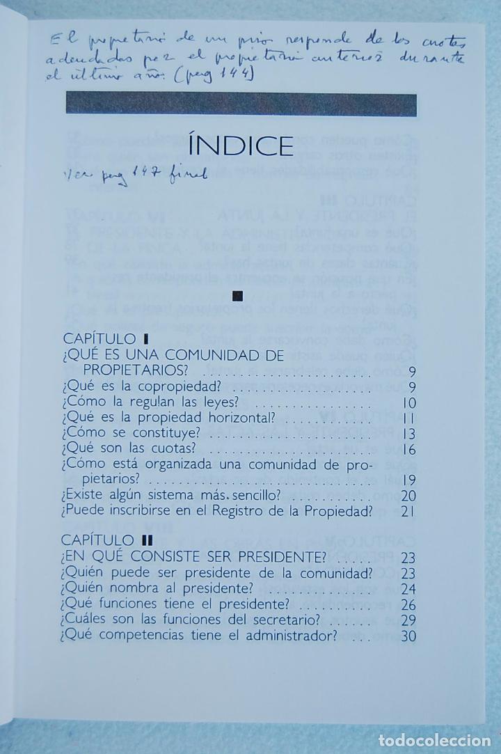 Libros de segunda mano: COMUNIDADES DE PROPIETARIOS / GUIAS PRACTICAS &ndash; LOTE DE 4 LIBROS - Foto 15
