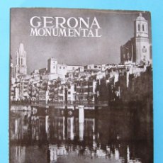 Libros de segunda mano: GERONA MONUMENTAL. POR PEDRO DE PAPLO SALELLAS. EDITORIAL PLUS ULTRA, MADRID, 1955