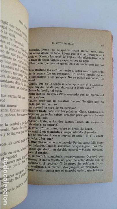 Libros de segunda mano: EL AZOTE DE TEJAS. DEAN OWEN. 1962 - Foto 2