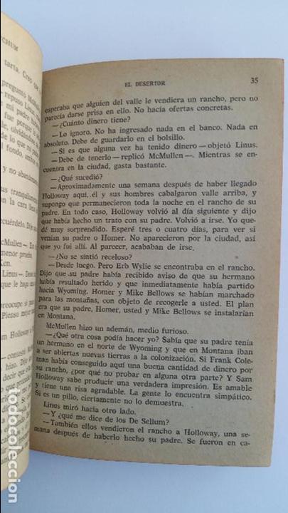 Libros de segunda mano: EL DESERTOR. PHIL KETCHUM. OESTE. 1&ordm; EDICION 1964 - Foto 2