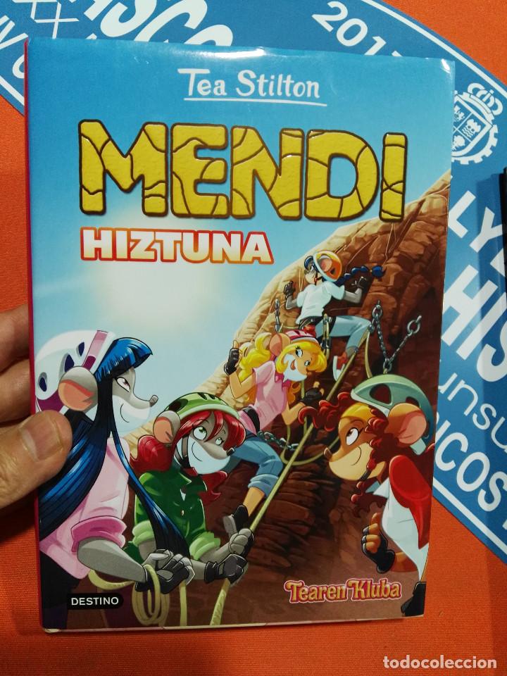 Libros de segunda mano: libro  tea stilton   mendi  istuna   en euskera - Foto 1
