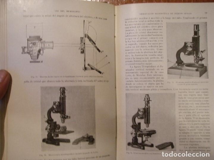 Libros de segunda mano: LIBRO EL MICROSCOPIO Y SUS APLICACIONES HERMANN HAGER - Foto 3