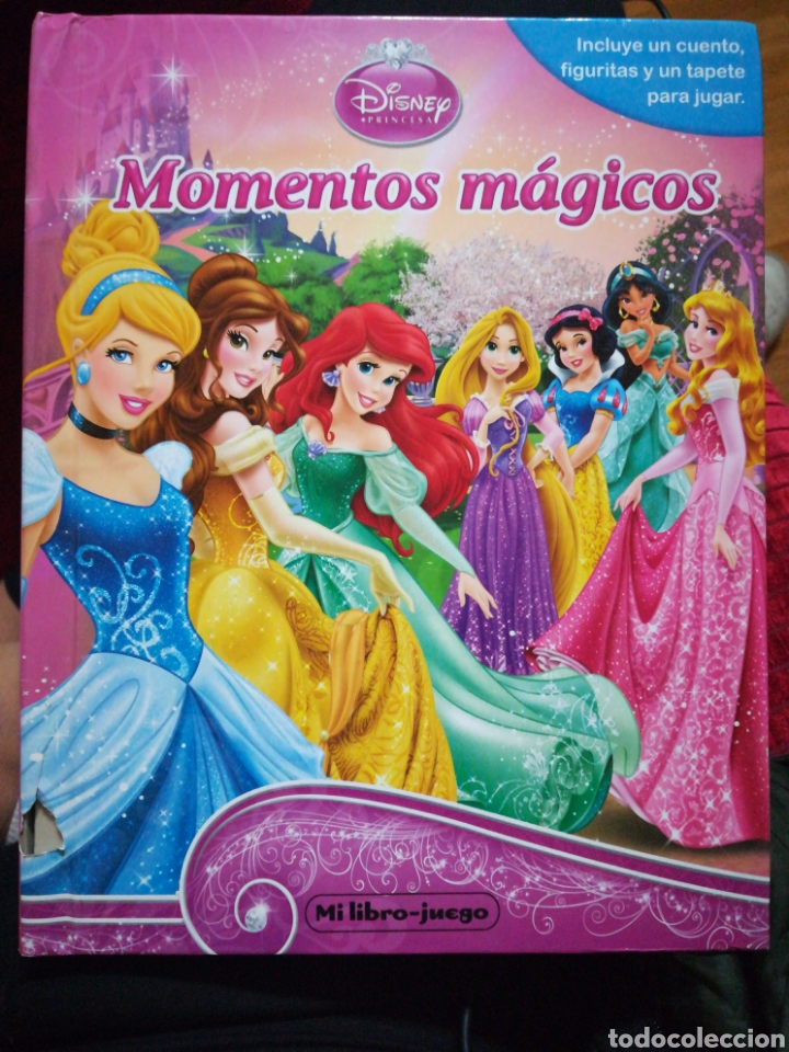 Libros de segunda mano: Momentos m&aacute;gicos Disney princesa - Foto 1