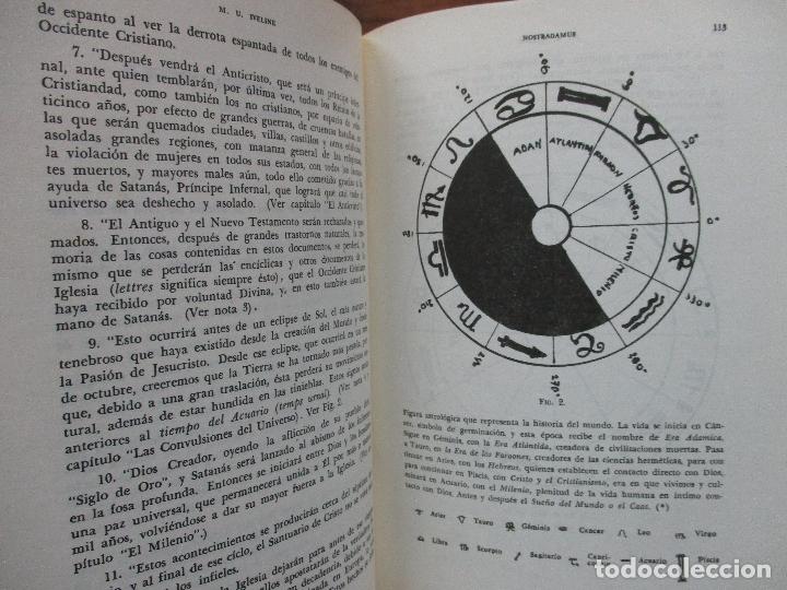Libros de segunda mano: NOSTRADAMUS. M.U. IVELINE. 1973. - Foto 7