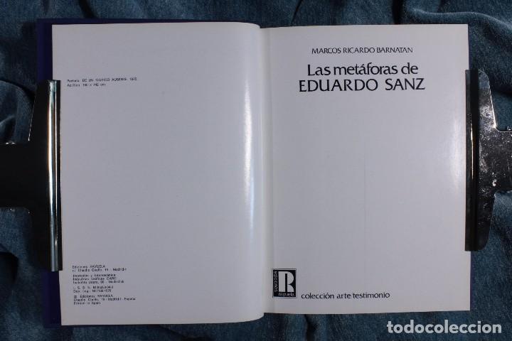 Libros de segunda mano: Libro Las met&aacute;foras de Eduardo Sanz. 1976 - Foto 3