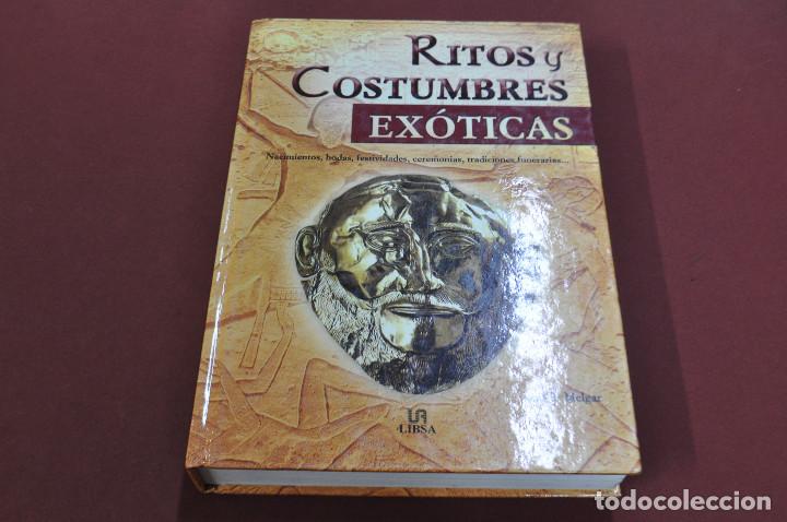 Libros de segunda mano: ritos y costumbres ex&oacute;ticas - luis melgar - cnb - Foto 1
