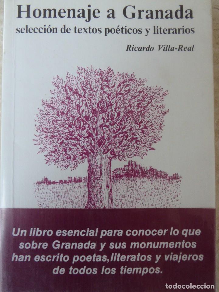 Libros de segunda mano: HOMENAJE A GRANADA - RICARDO VILLA-REAL - Foto 1
