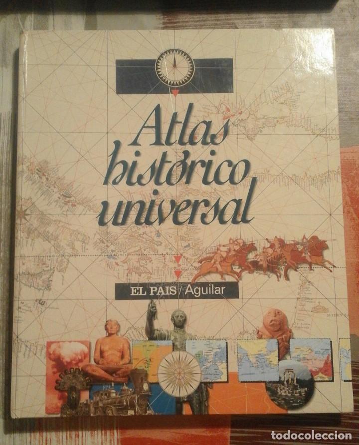 Libros de segunda mano: Atlas hist&oacute;rico universal - El Pa&iacute;s / Aguilar - Foto 1