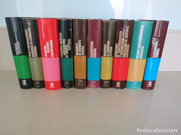 Libros de segunda mano: 16 TOMOS ENCICLOPEDIA CEAC ELECTRICIDAD TRANSFORMADORES MOTORES CONVERTIDORES CONTINUA ALTERNA