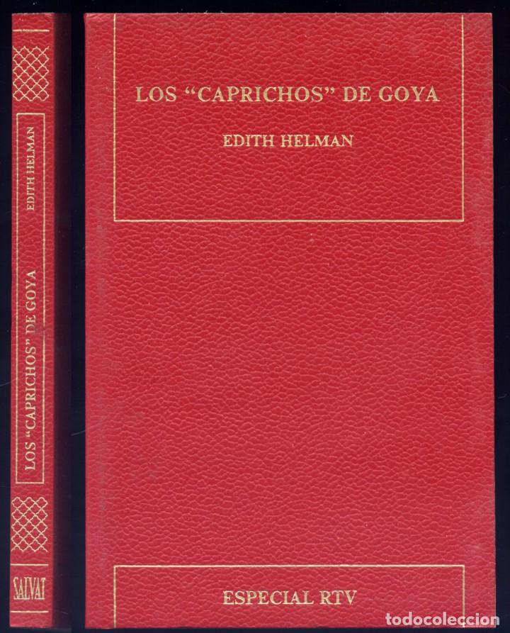 Libros de segunda mano: HELMAN, Edith.  Los &ldquo;Caprichos&rdquo; de Goya.  1971. - Foto 1