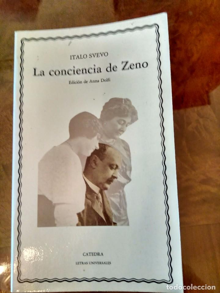 Libros de segunda mano: La conciencia de Zeno,.Italo Stevo.- Ed. Catedra - Foto 1