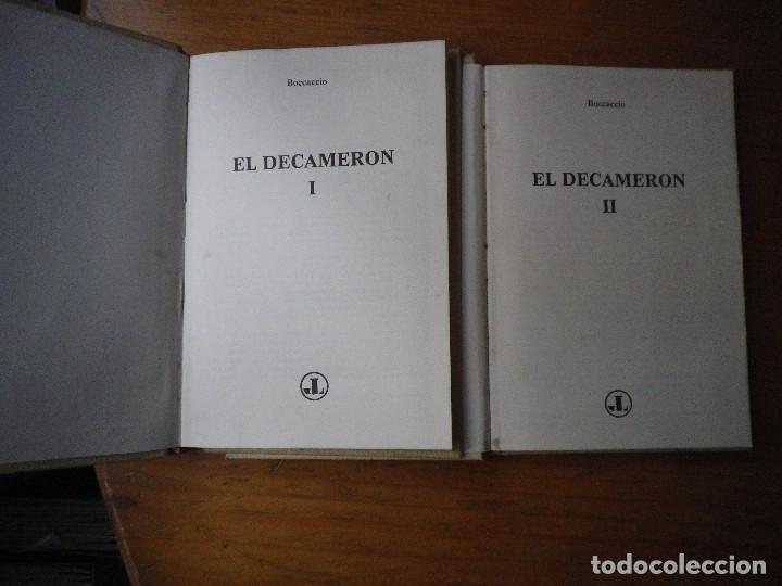 Libros de segunda mano: DECAMERON  2 TOMOS  POR  BOCCACCIO - Foto 2