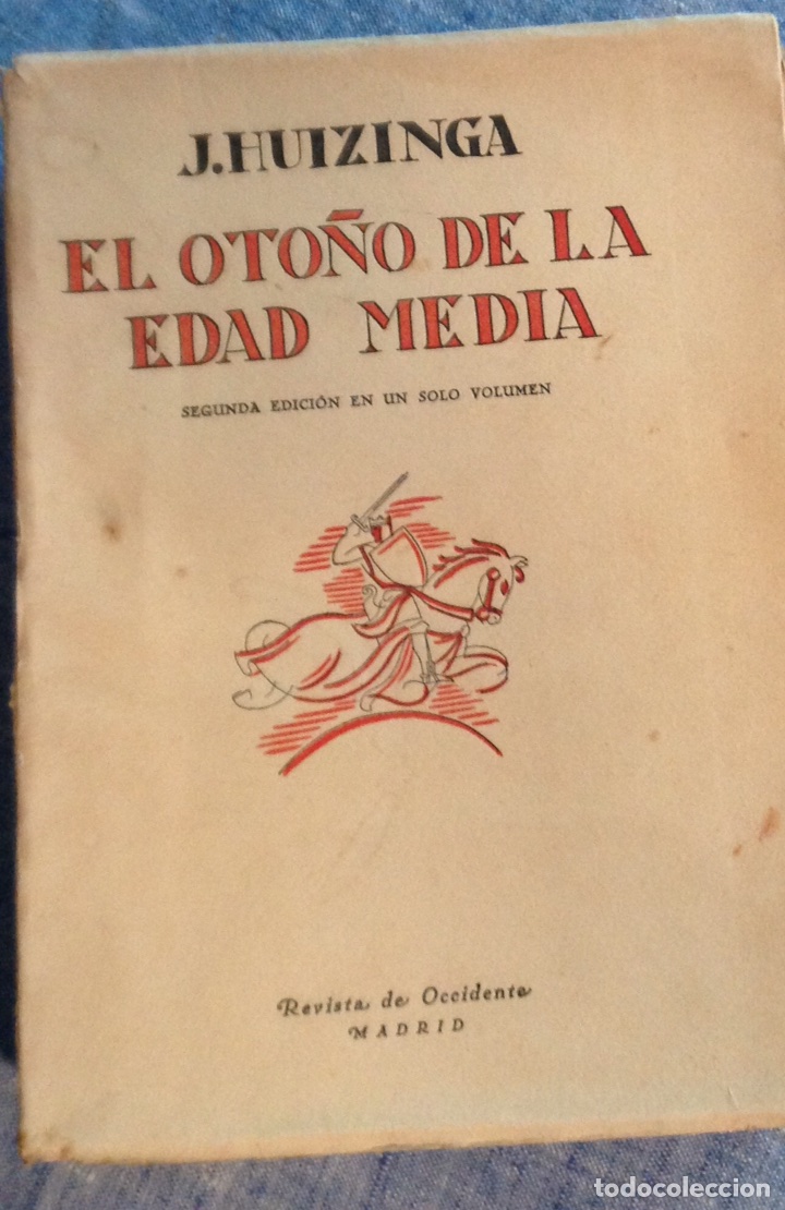 Libros de segunda mano: El oto&ntilde;o de la edad media, Huizinga - Foto 3