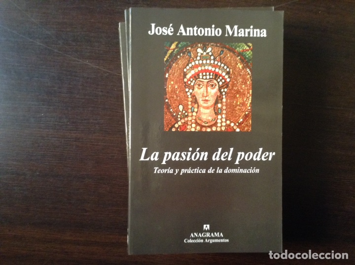 Libros de segunda mano: La pasi&oacute;n del poder. Jos&eacute; Antonio Marina - Foto 1