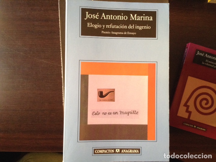 Libros de segunda mano: Elogi&oacute; y refutaci&oacute;n del,ingenio. Jos&eacute; Antonio Marina - Foto 1