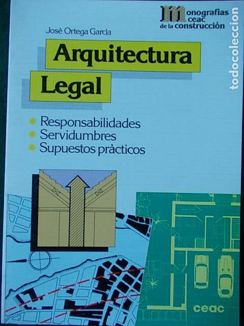 Libros de segunda mano: Arquitectura legal - Foto 1