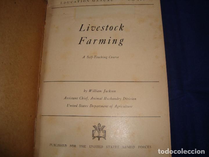 Libros de segunda mano: Education Manual EM 815: Livestock Farming, A Self-Teaching Course 1944, By William Jackson - Foto 3 - 104465647