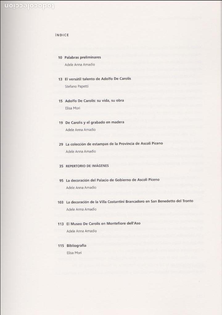 Libros de segunda mano: Con los ojos del mito / Adolfo De Carolis * EXPOSICIONES * GRABADO * ITALIA * - Foto 4