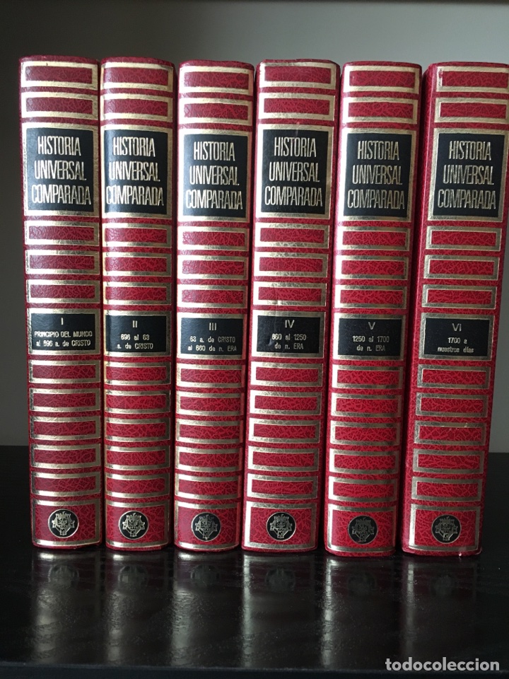 Libros de segunda mano: HISTORIA UNIVERSAL COMPARADA - 1971 - 6 TOMOS - Foto 1