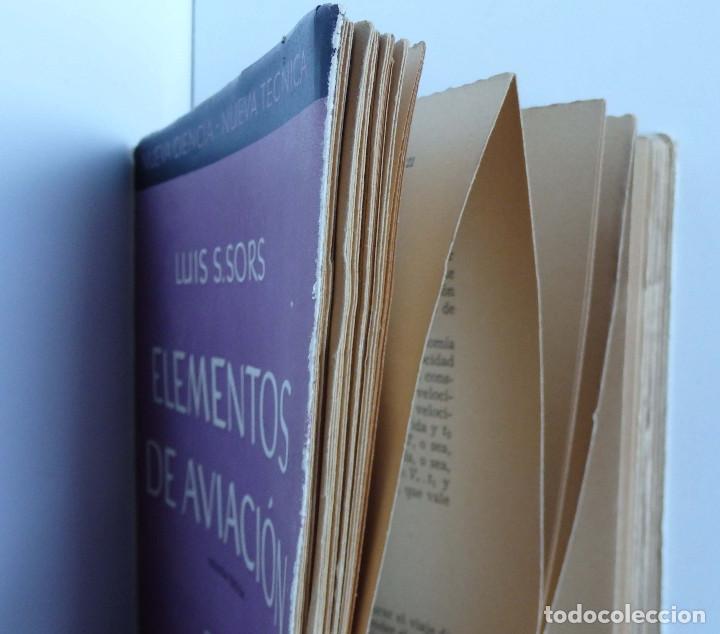 Libros de segunda mano: Elementos de Aviaci&oacute;n &ndash; Lluis S. Sors - 2&ordf; edici&oacute;n - Foto 2