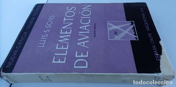 Libros de segunda mano: Elementos de Aviaci&oacute;n &ndash; Lluis S. Sors - 2&ordf; edici&oacute;n - Foto 3