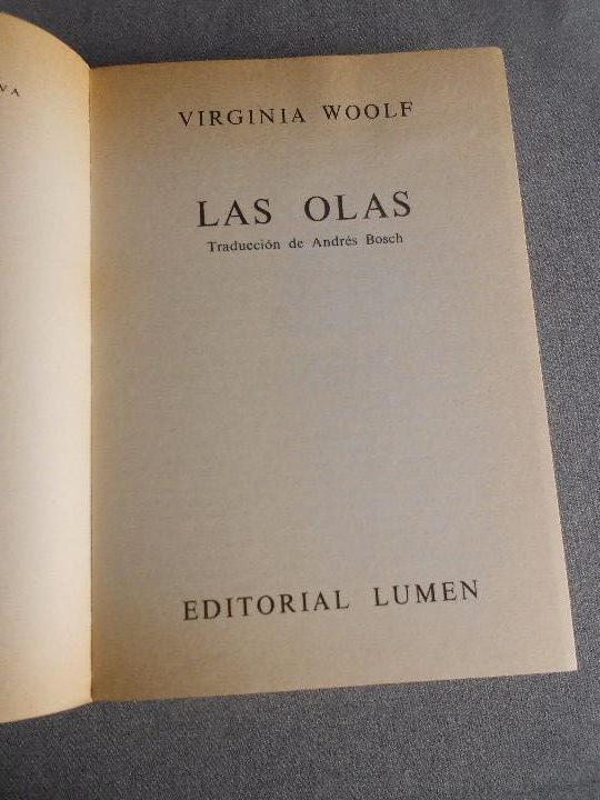 Libros de segunda mano: LAS OLAS - Foto 3