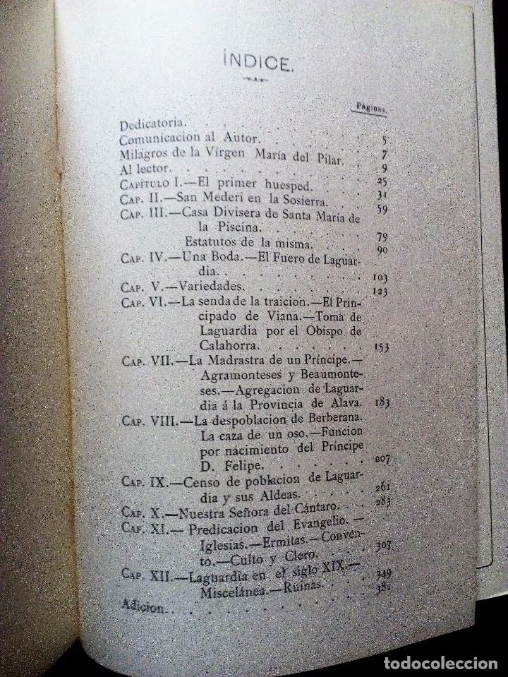 Libros de segunda mano: EL LIBRO DE LAGUARDIA       MIGUEL M BALLESTEROS - Foto 8