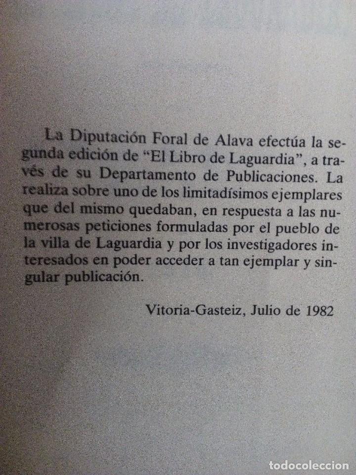 Libros de segunda mano: EL LIBRO DE LAGUARDIA       MIGUEL M BALLESTEROS - Foto 9