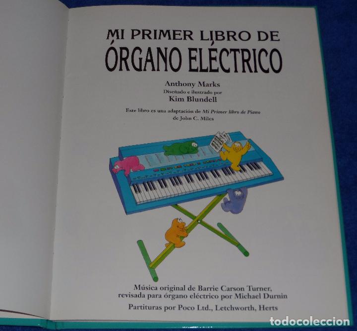 Libros de segunda mano: Mi primer libro de &oacute;rgano electr&oacute;nico - Susaeta - Foto 2