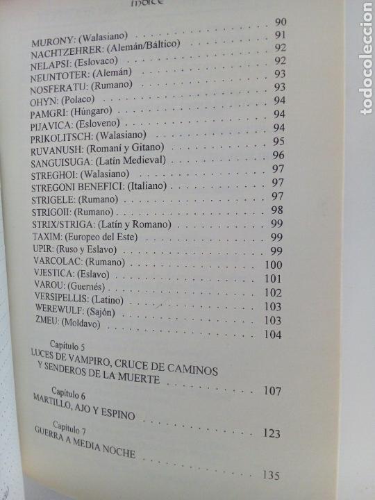 Libros de segunda mano: EL LIBRO COMPLETO DE LOS VAMPIROS NIGEL JACKSON EL MEJOR LIBRO QUE HE LEIDO SOBRE EL TEMA - Foto 4
