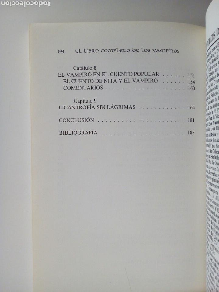 Libros de segunda mano: EL LIBRO COMPLETO DE LOS VAMPIROS NIGEL JACKSON EL MEJOR LIBRO QUE HE LEIDO SOBRE EL TEMA - Foto 5