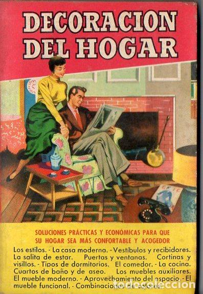 Libros de segunda mano: DECORACI&Oacute;N DEL HOGAR (BRUGUERA, 1955) - Foto 1