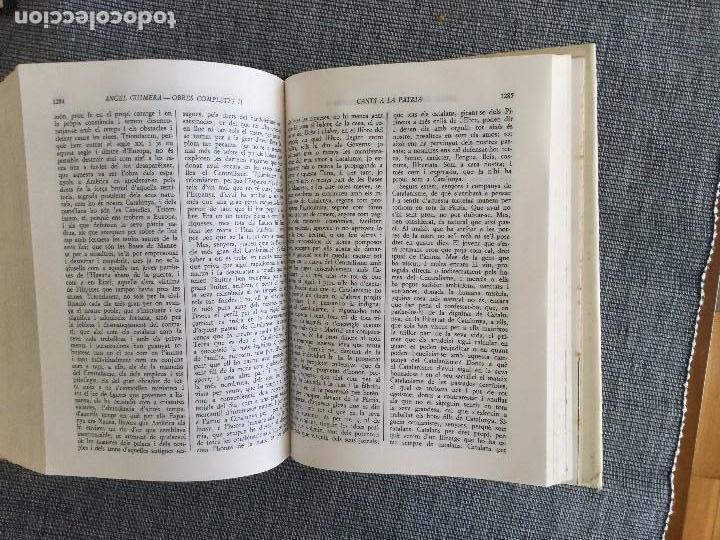 Libros de segunda mano: Obres Completes. &Agrave;ngel Guimer&agrave;. 2 vols. O. C. - Foto 5