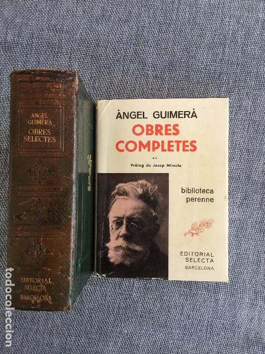 Libros de segunda mano: Obres Completes. &Agrave;ngel Guimer&agrave;. 2 vols. O. C. - Foto 1