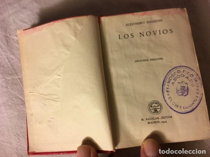 Libros de segunda mano: ANTIGUO LIBRO ORIGINAL LOS NOVIOS, CRISOL - Foto 5