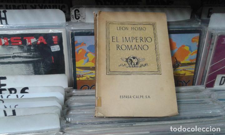 Libros de segunda mano: LE&Oacute;N HOMO. EL IMPERIO ROMANO. ED. ESPASA-CALPE 1936 - Foto 1
