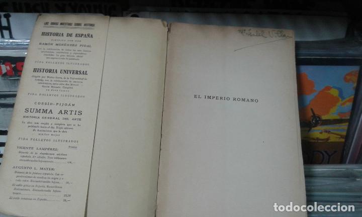 Libros de segunda mano: LE&Oacute;N HOMO. EL IMPERIO ROMANO. ED. ESPASA-CALPE 1936 - Foto 2