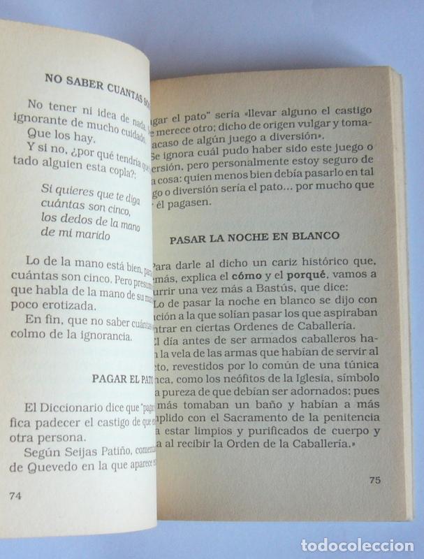 Libros de segunda mano: MODISMOS, REFRANES Y PROVERBIOS - TONY RAMIREZ - Foto 2