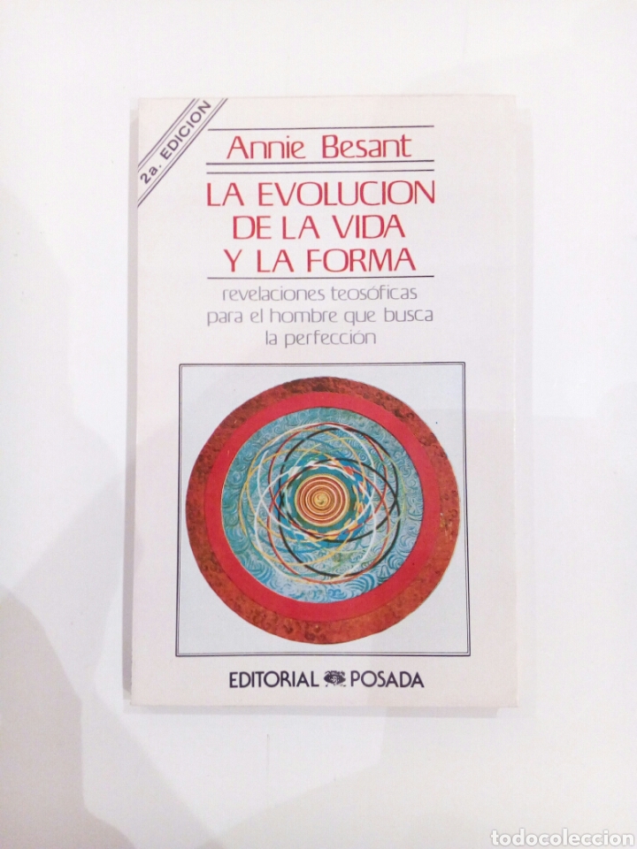 Libros de segunda mano: LA EVOLUCION DE LA VIDA Y LA FORMA ANNIE BESANT - Foto 1