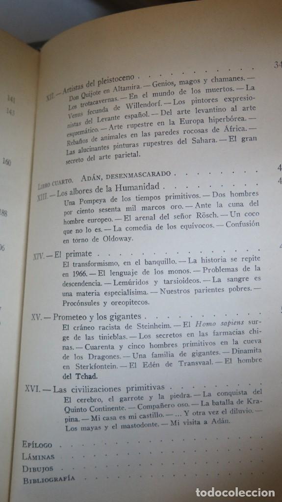 Libros de segunda mano: TRAS LAS HUELLAS DE AD&Aacute;N. EL ORIGEN DEL HOMBRE. HERBERT WENDT - Foto 4