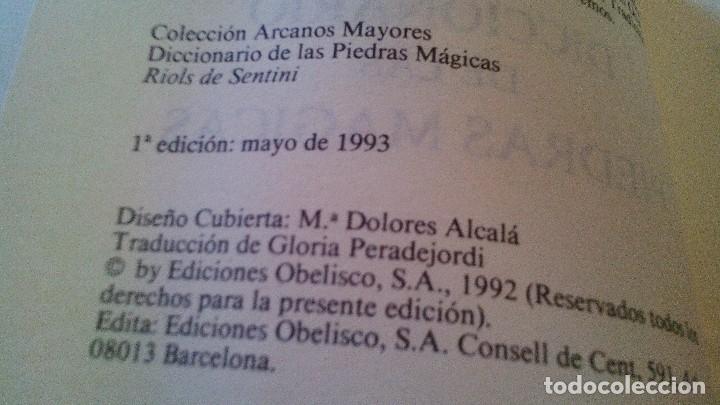 Libros de segunda mano: DICCIONARIO DE LAS PIEDRAS M&Aacute;GICAS  Riols, Santini de - Foto 6