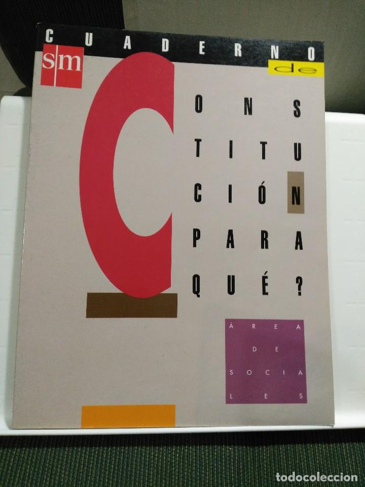 Libros de segunda mano: &iquest;CONSTITUCI&Oacute;N PARA QU&Eacute; ?. SM - Foto 1
