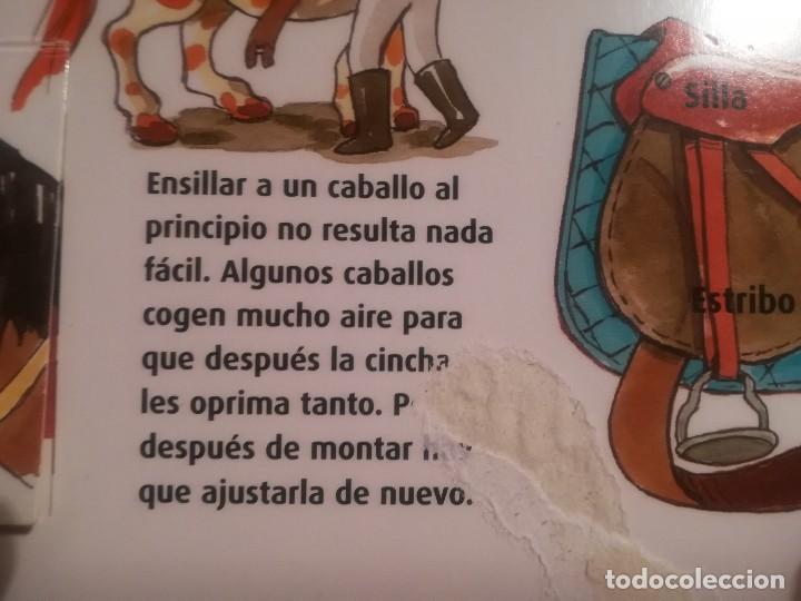 Libros de segunda mano: Caballos y ponis. Curiosidades - Libro con ventanas - Maria Lindele - Foto 6