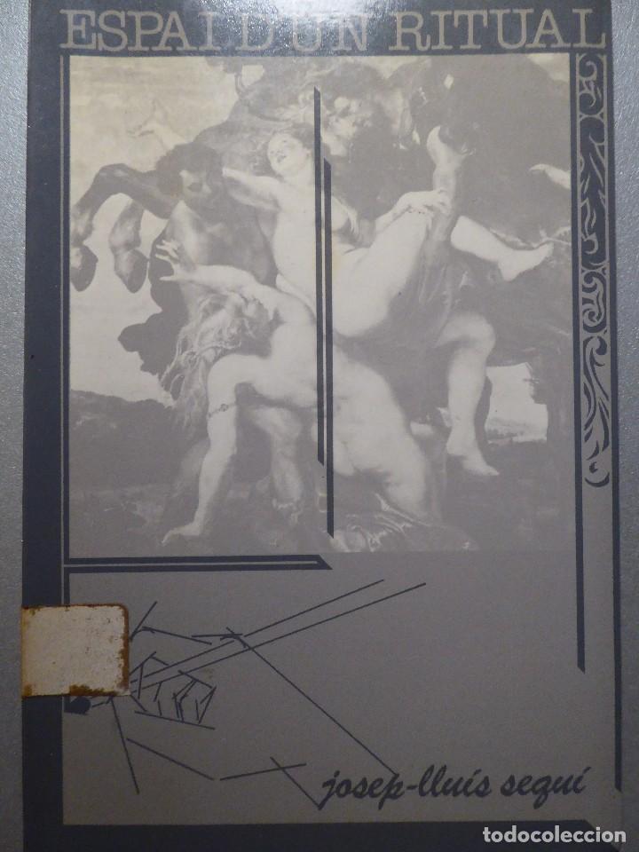 Libros de segunda mano: ESPAI DUN RITUAL. JOSEP-LLU&Iacute;S SEGU&Iacute; - Foto 1