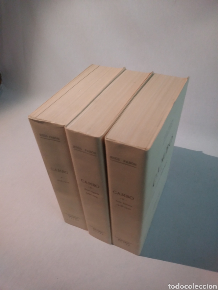 Libros de segunda mano: CAMB&Oacute;. 3 VOL&Uacute;MENES - Foto 4