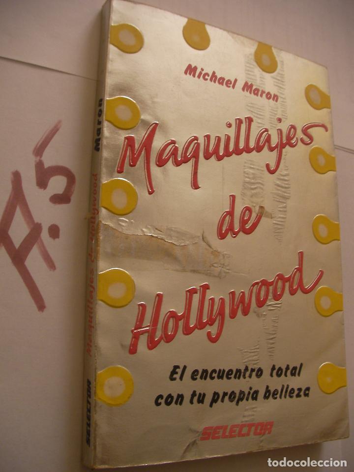 Libros de segunda mano: MAQUILLAJES DE HOLLYWOOD - MICHAEL MARON - Foto 1
